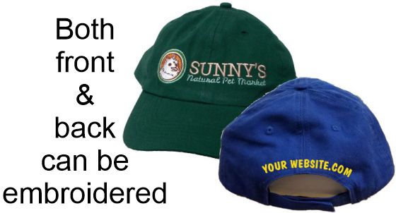 FrontAndBackEmbroideryHats